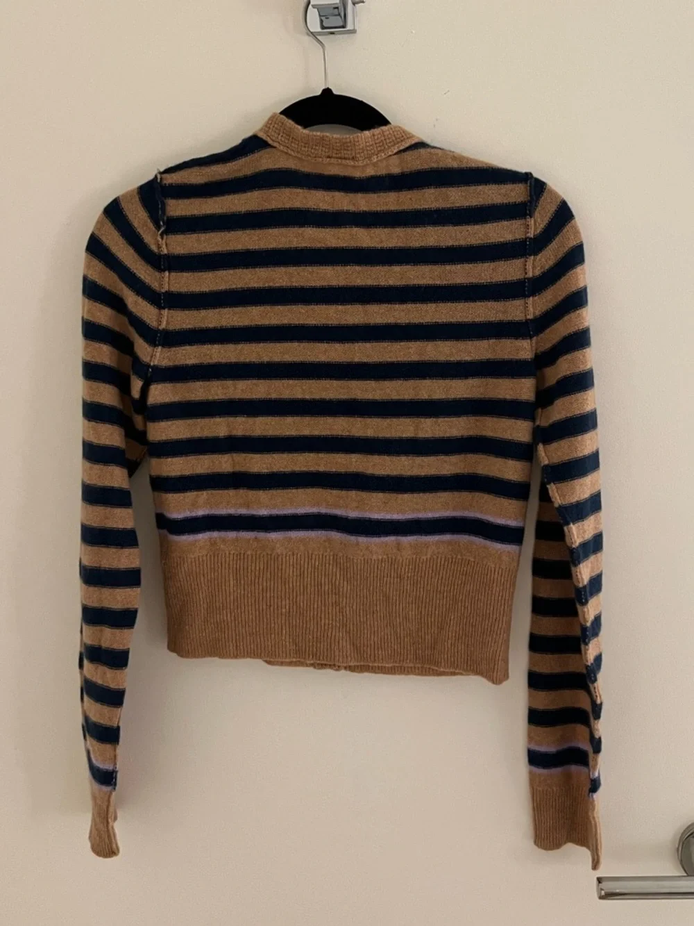 Free People Sailor Cashmere Striped Cardigan